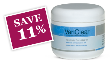 Save 11% on VariClear Varicose Vein Treatment